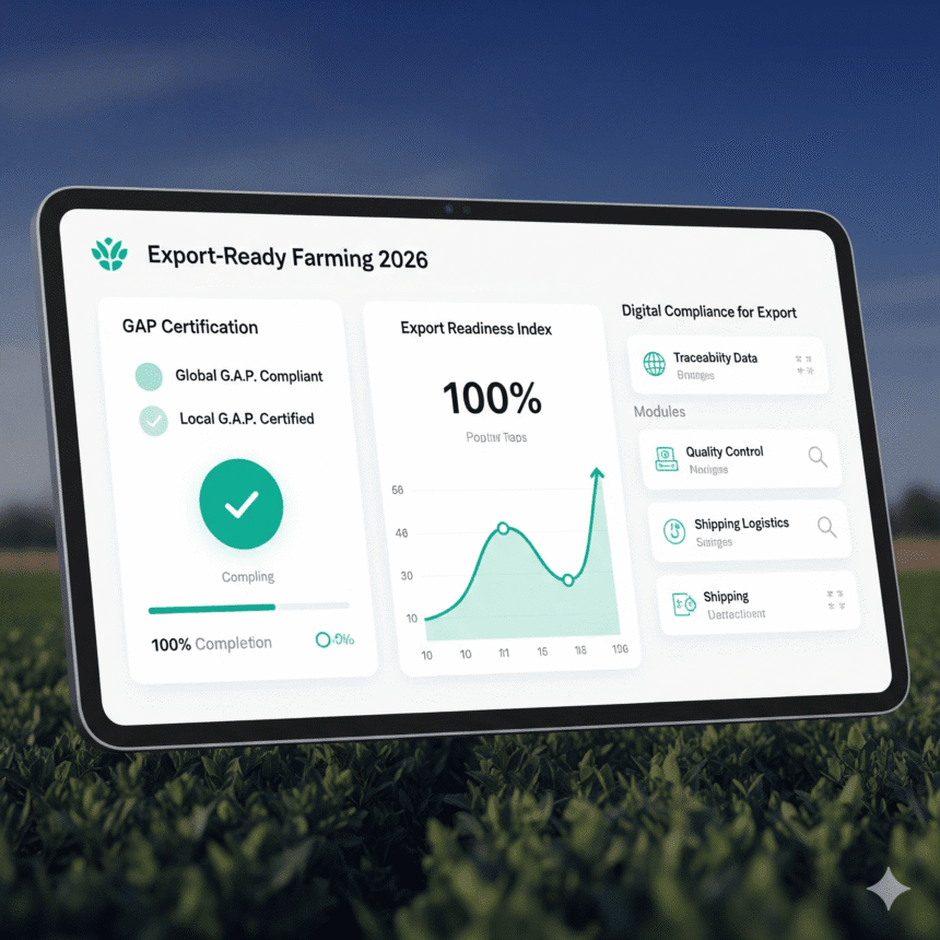 Export-Ready Farming 2026 – GAP Certification और Digital Compliance