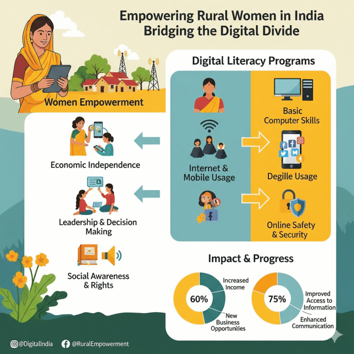 Women Empowerment & Digital Literacy Programs in Rural India