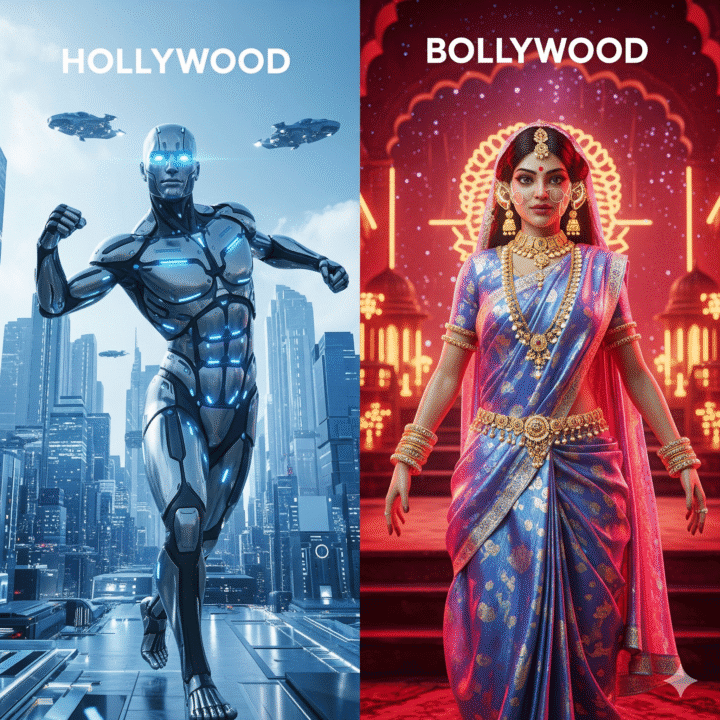 हॉलीवुड vs बॉलीवुड – Virtual Actors का Future Comparison