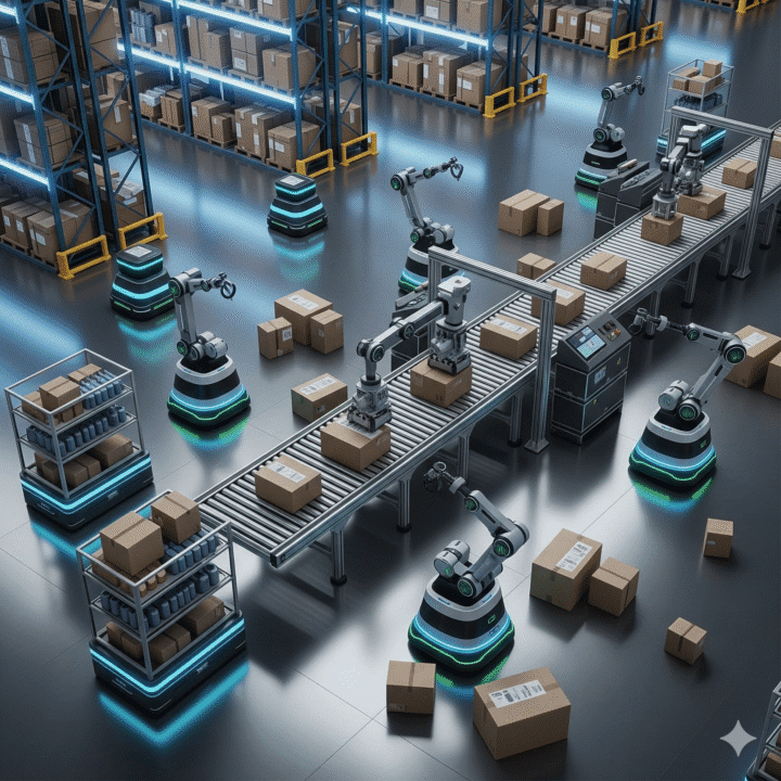 Robotics का Role in E-commerce