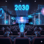 AI & Virtual Reality – Cinema Halls का Experience 2030