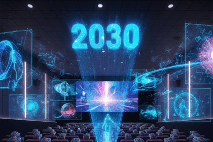 AI & Virtual Reality – Cinema Halls का Experience 2030