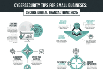 Cybersecurity Tips 2025 – छोटे व्यवसायियों के लिए सुरक्षित डिजिटल ट्रांज़ैक्शन