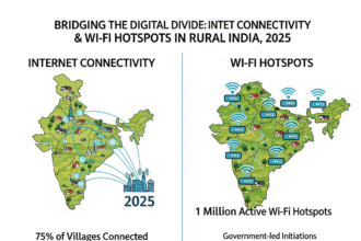 गांवों में Internet Connectivity और Wi-Fi Hotspots 2025