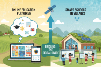 Online Education Platforms और Smart Schools in Villages