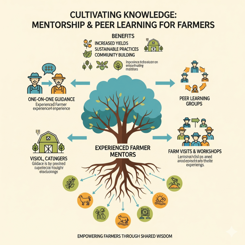 Mentorship & Peer Learning – अनुभवी किसानों की मार्गदर्शिका
