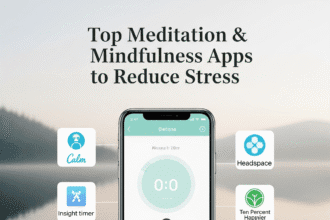मेडिटेशन और माइंडफुलनेस ऐप्स – तनाव कम करने के लिए टॉप विकल्प