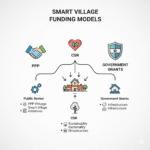 Smart Villages में Funding Models – PPP, CSR और Government Grants