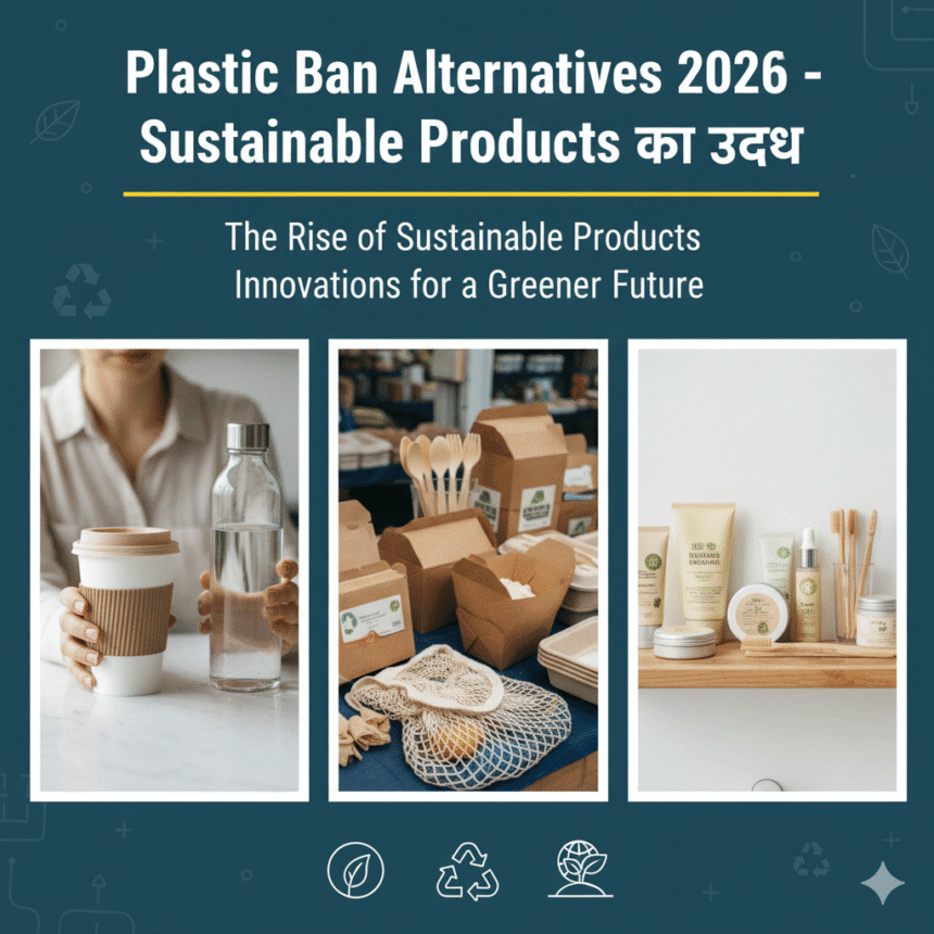 Plastic Ban Alternatives 2026 – Sustainable Products का उदय