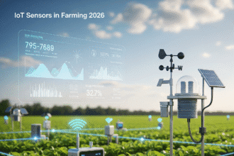 IoT Sensors in Farming 2026 – मिट्टी और मौसम डेटा