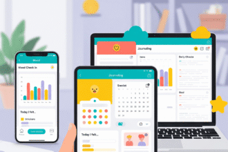 डिजिटल जर्नलिंग और मूड ट्रैकिंग ऐप्स – किशोर और वयस्कों के लिए