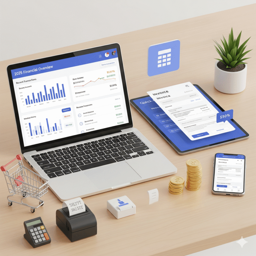 Accounting & Billing Apps 2025 – छोटे दुकानदारों के लिए डिजिटल bookkeeping