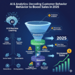 AI और Analytics 2025 – ग्राहक व्यवहार समझकर Sales बढ़ाने के तरीके