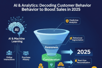 AI और Analytics 2025 – ग्राहक व्यवहार समझकर Sales बढ़ाने के तरीके