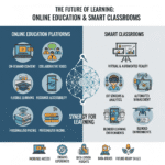 Online Education Platforms और Smart Classrooms