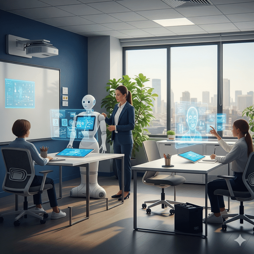 Education Sector में AI Tutors & Robo-Teachers – New Careers