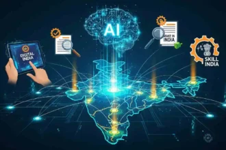 AI & Blockchain in Government Services – Digital India 2025