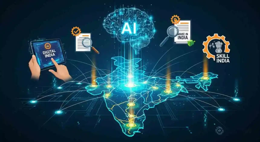 AI & Blockchain in Government Services – Digital India 2025