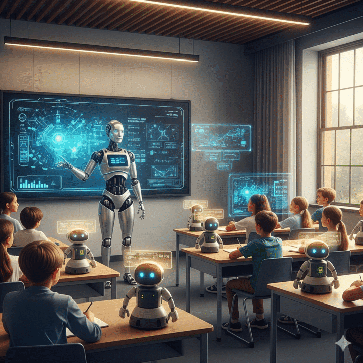 Education Sector में AI Tutors & Robo-Teachers – New Careers