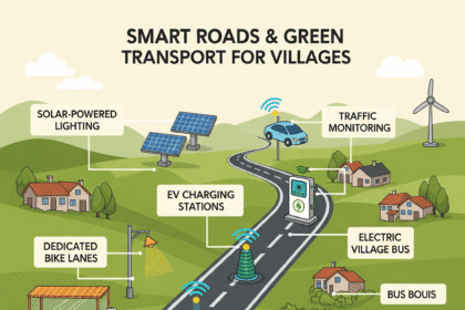 Smart Roads और Green Transport Solutions in Villages