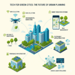 हरित क्षेत्रों और शहरी नियोजन में तकनीक का महत्व