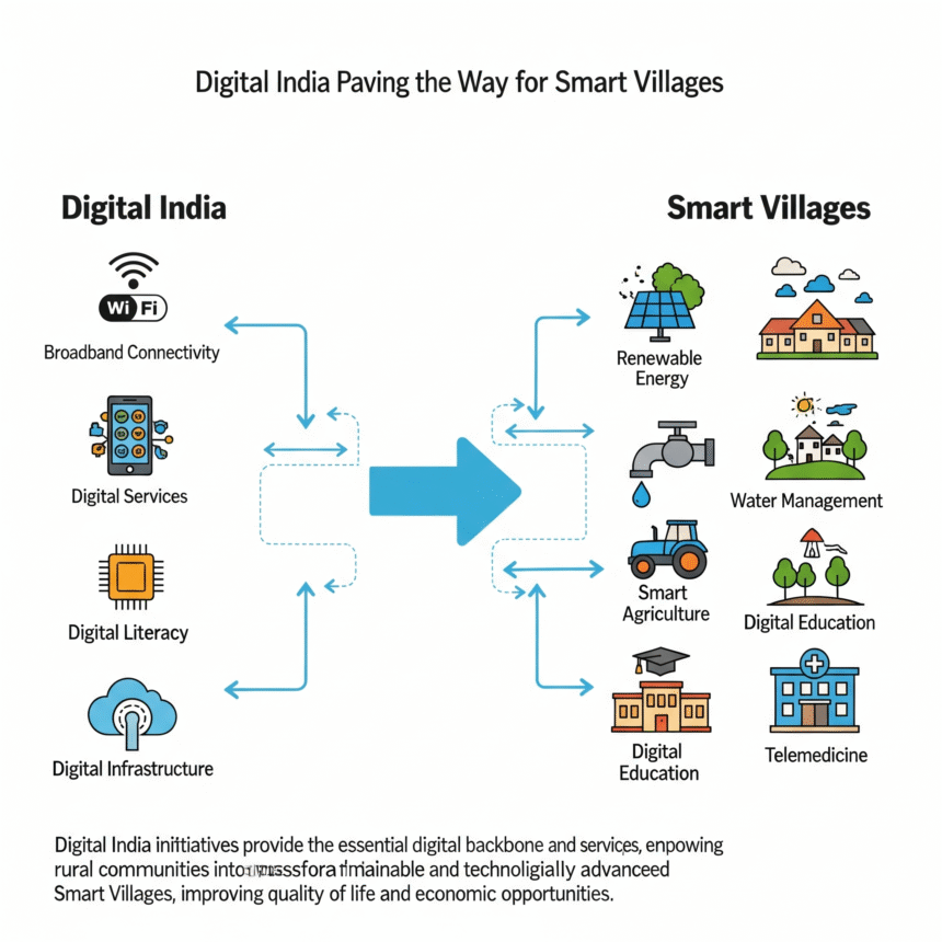 Digital India और Smart Villages का कनेक्शन