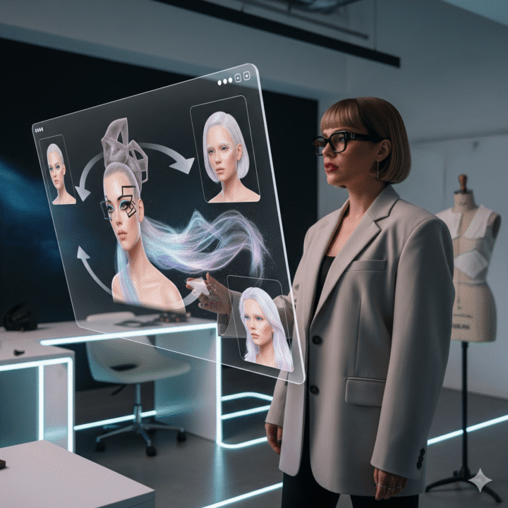 AI Makeup & Styling – Fashion Designers का Future