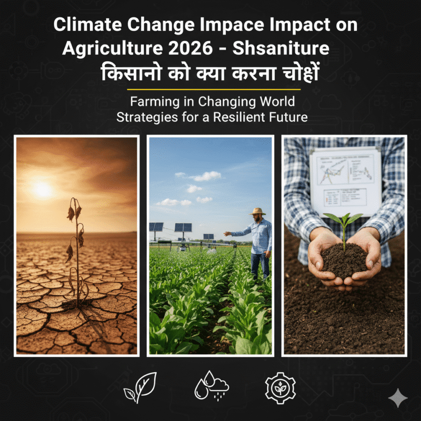 Climate Change Impact on Agriculture 2026 – किसानों को क्या करना चाहिए