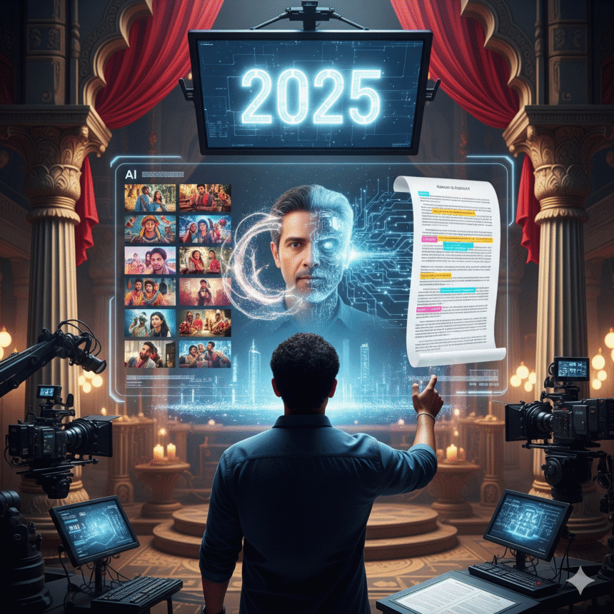 Script Writing, Direction और VFX में AI का रोल – Bollywood 2025