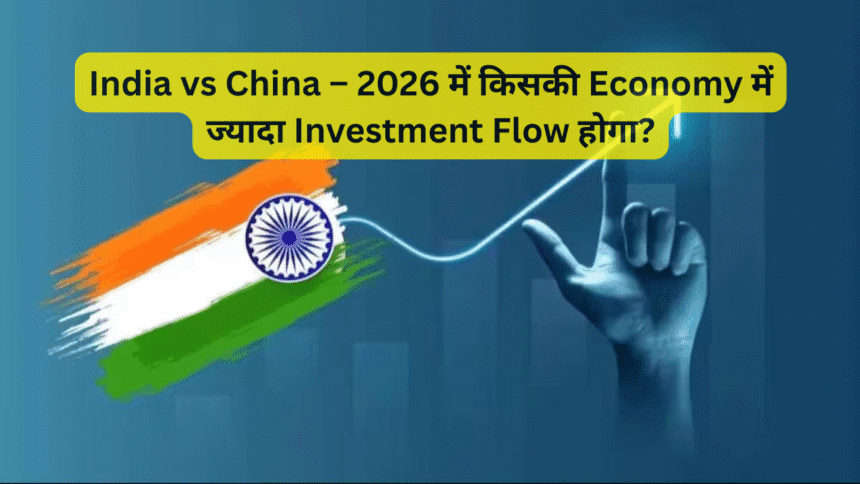 India vs China – 2026 में किसकी Economy में ज्यादा Investment Flow होगा?