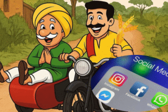 Instagram, Facebook और WhatsApp से फसल का Branding