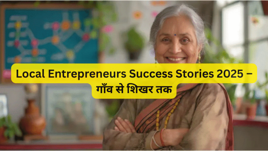Local Entrepreneurs Success Stories 2025 – गाँव से शिखर तक