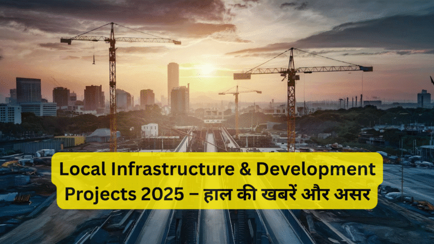 Local Infrastructure & Development Projects 2025 – हाल की खबरें और असर