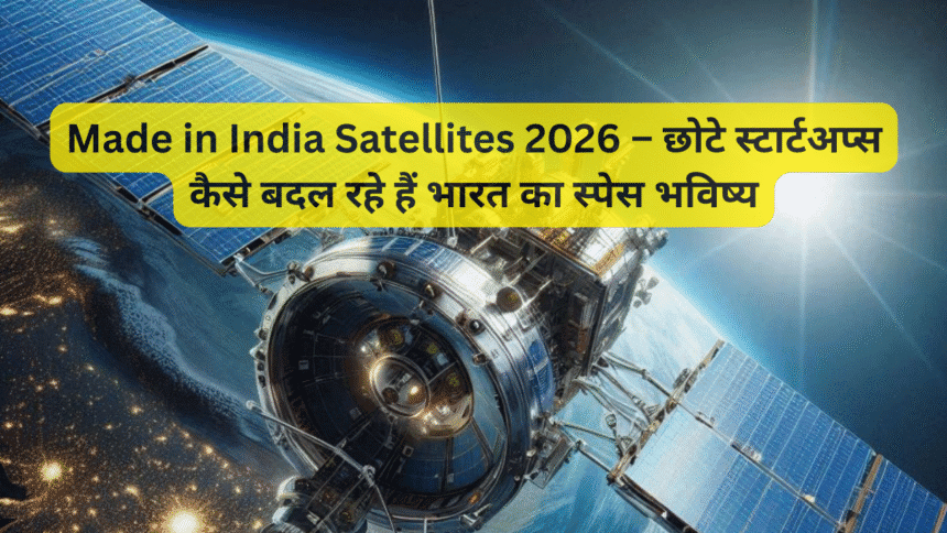 Made in India Satellites 2026 – छोटे स्टार्टअप्स कैसे बदल रहे हैं भारत का स्पेस भविष्य