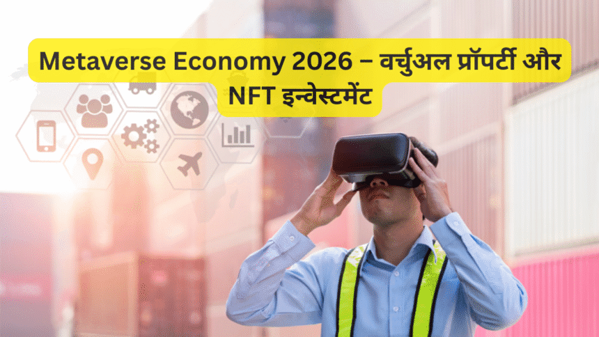 Metaverse Economy 2026 – वर्चुअल प्रॉपर्टी और NFT इन्वेस्टमेंट