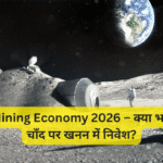 Moon Mining Economy 2026 – क्या भारत करेगा चाँद पर खनन में निवेश?