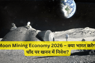 Moon Mining Economy 2026 – क्या भारत करेगा चाँद पर खनन में निवेश?