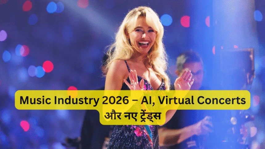 Music Industry 2026 – AI, Virtual Concerts और नए ट्रेंड्स