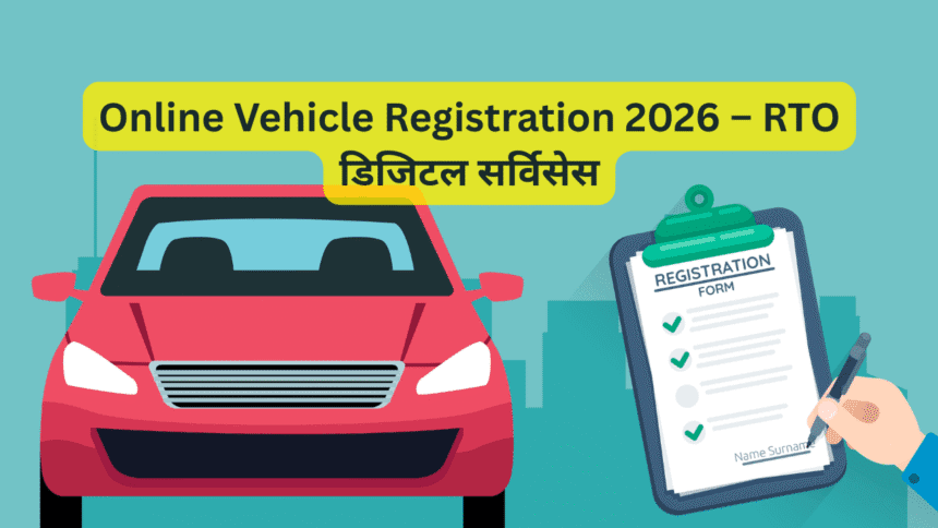 Online Vehicle Registration 2026 – RTO डिजिटल सर्विसेस