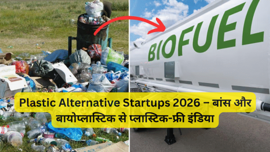 Plastic Alternative Startups 2026 – बांस और बायोप्लास्टिक से प्लास्टिक-फ्री इंडिया