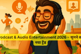 Podcast & Audio Entertainment 2026 – सुनने का नया ट्रेंड