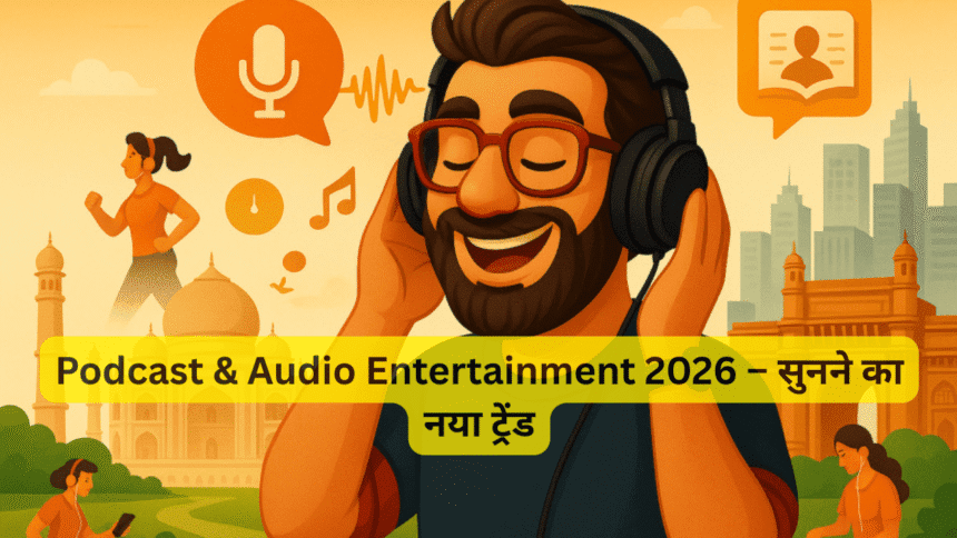 Podcast & Audio Entertainment 2026 – सुनने का नया ट्रेंड