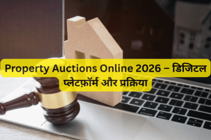 Property Auctions Online 2026 – डिजिटल प्लेटफ़ॉर्म और प्रक्रिया