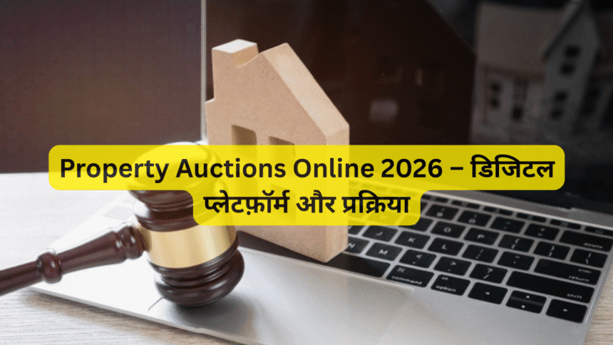 Property Auctions Online 2026 – डिजिटल प्लेटफ़ॉर्म और प्रक्रिया