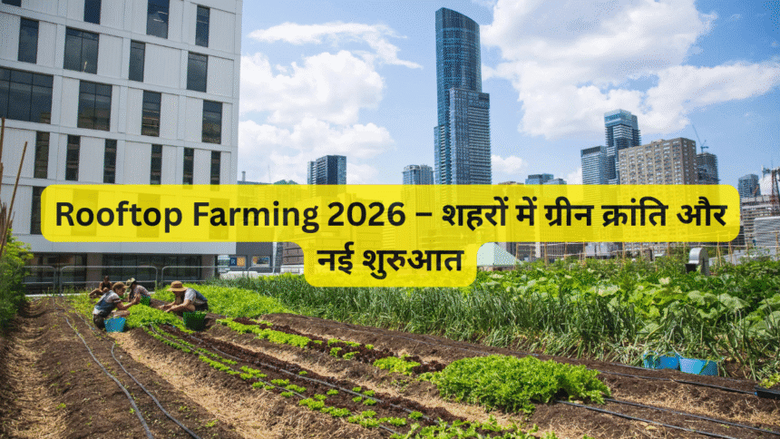 Rooftop Farming 2026 – शहरों में ग्रीन क्रांति और नई शुरुआत
