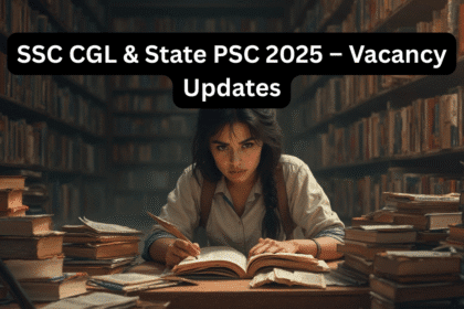 SSC CGL & State PSC 2025 – Vacancy Updates