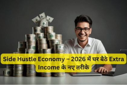 Side Hustle Economy – 2026 में घर बैठे Extra Income के नए तरीके