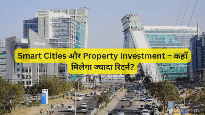 Smart Cities और Property Investment – कहाँ मिलेगा ज्यादा रिटर्न?