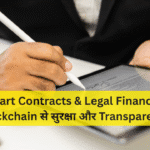 Smart Contracts & Legal Finance – Blockchain से सुरक्षा और Transparency