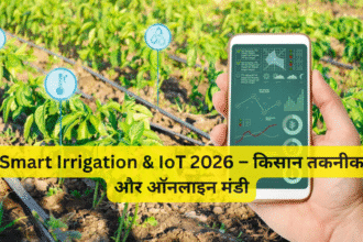 Smart Irrigation & IoT 2026 – किसान तकनीक और ऑनलाइन मंडी